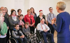 Stowarzyszenie Pomocna Dłoń na spotkaniu z Małżonką Prezydenta