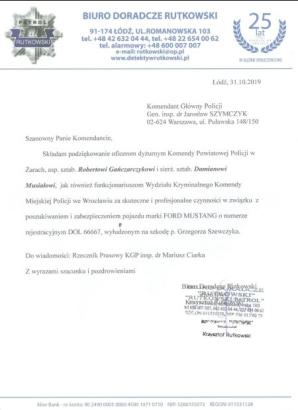 Rutkowski i Policja odzyskują super luksusowego Forda Mustanga dla Bodzia!