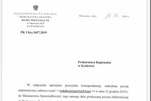 [VIDEO] Czy grożący przestępstwami Józef S. rządzi Powiatem Wadowickim i Województwem Małopolskim? Sprawą na polecenie Ministra Sprawiedliwości Prokuratora Generalnego zajęła się Prokuratura Krajowa!
