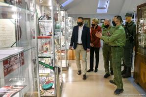 [VIDEO] Prezydent wraz z Pierwszą Damą w Karpackim Oddziale Straży Granicznej