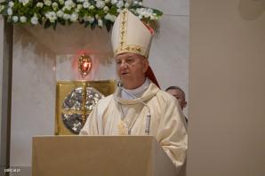 Msza święta w intencji polskich policjantów, ofiar zbrodni Katyńskich. Otwarcie Polskiego Cmentarza Wojennego w Rosji