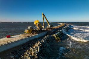 2021 rok na budowie przekopu Mierzej Wiślanej