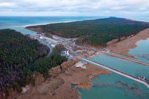 2021 rok na budowie przekopu Mierzej Wiślanej