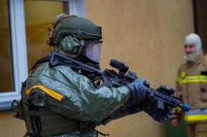 [VIDEO] III edycja ćwiczeń Skuteczni Razem – SPKP z PSP przeciwko zagrożeniom terrorystycznym z przedstawicielami jednostek kontrterrorystycznych z Czech 