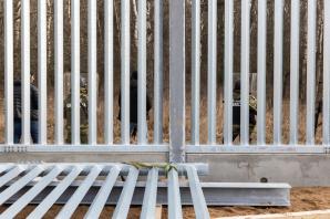 [VIDEO] Powstaje zapora na granicy polsko-białoruskiej