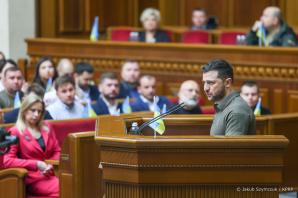 [VIDEO] Andrzej Duda przed Radą Najwyższą Ukrainy