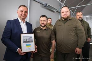 [VIDEO] Andrzej Duda przed Radą Najwyższą Ukrainy