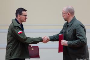 [VIDEO] Premier na Ukrainie: podpisane dokumenty stanowią przedsionek do zupełnie innej współpracy, jakiej do tej pory Ukraina nie miała z żadnym innym państwem