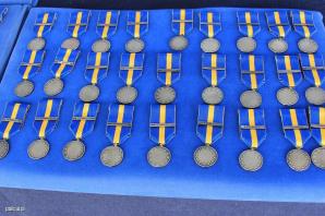 Odznaka dla policjantów biorących udział w misji EULEX w Kosowie