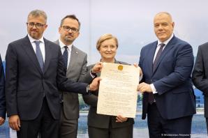 Wicepremier Jacek Sasin: inwestycja w Stoczni Wojennej w Gdyni wzmocni pozycję i bezpieczeństwo Polski