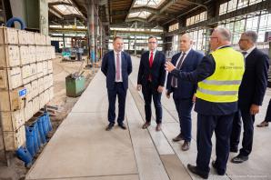 Wicepremier Jacek Sasin: inwestycja w Stoczni Wojennej w Gdyni wzmocni pozycję i bezpieczeństwo Polski