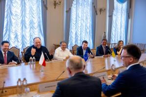 [VIDEO] Wizyta Marszałka Sejmu w Ukrainie