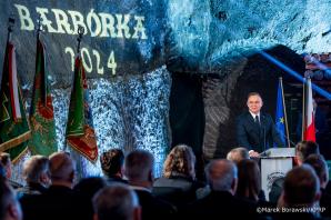 [VIDEO] Wieliczka. Uroczyste obchody Dnia Świętej Barbary