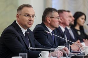 [VIDEO] Posiedzenie Rady Bezpieczeństwa Narodowego