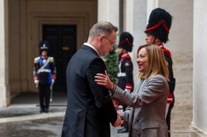 [VIDEO] Włochy. Rozmowy polityczne Prezydenta