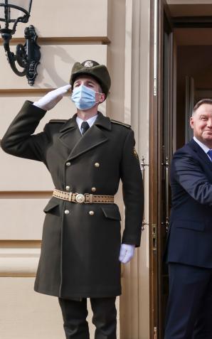 [VIDEO] Spotkanie Prezydentów Polski, Litwy i Ukrainy