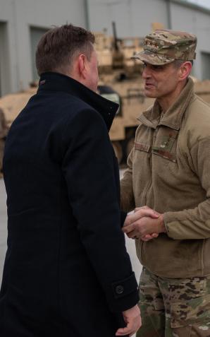 [VIDEO] Nowy wojskowy kompleks logistyczno-sprzętowy w Powidzu