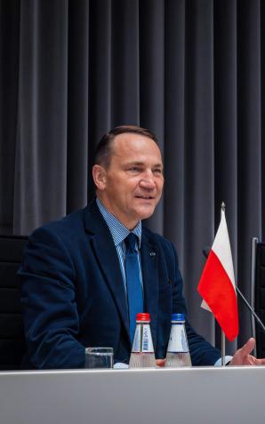Minister Spraw Zagranicznych Radosław Sikorski z wizytą w Estonii