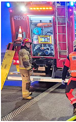 [VIDEO] Pożar i chemikalia w tunelu? Służby ratownicze: jesteśmy gotowi!