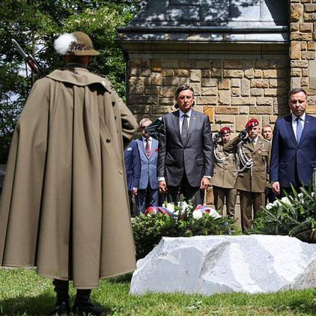 Prezydenci: Wolność Polski i Słowenii narodziła się z krwi naszych żołnierzy