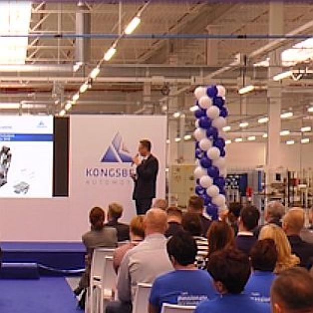 [VIDEO] Szwajcarski Kongsberg Automotive otwiera nową fabrykę w Polsce