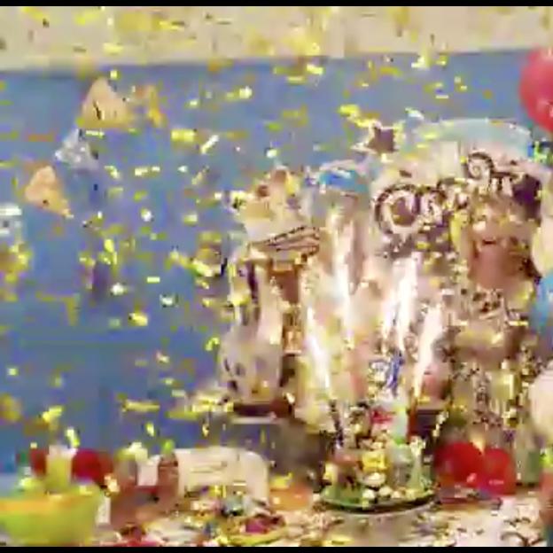 [VIDEO] Feta Mai i Krzysztofa Rutkowskich w amerykańskim stylu na 6 urodziny synka Krzysia!