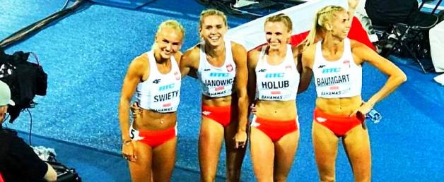 Znakomity sukces polskiej sztafety na Bahamach! Pokonały reprezentacje Jamajki i USA!