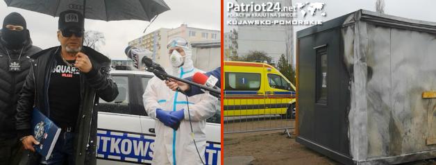 [VIDEO] Kto podpalił punkt pobrań drive-trough COVID-19? Briefing Biura RUTKOWSKI 15 kwietnia we Włocławku!