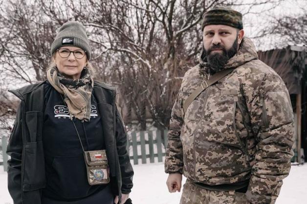 Wizyta Wicemarszałek Sejmu na Ukrainie - przekazanie pomocy humanitarnej