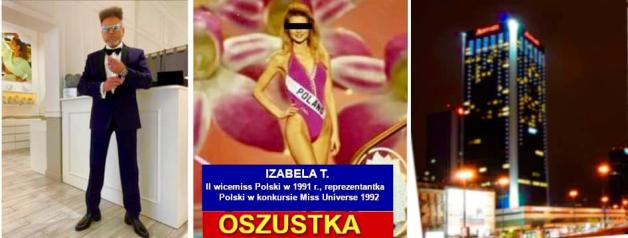 [VIDEO] Biuro RUTKOWSKI ujawnia oszustkę wśród celebrytów! To Izabela T., II wicemiss Polonia z 1991 r.! Warszawski Hotel Marriott przerwał wczoraj galę  „Woman Poland 40+” za którą ona jako organizatorka nie zapłaciła!