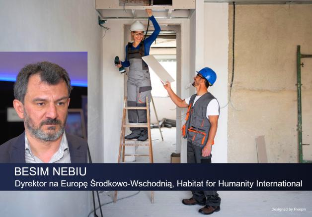 [VIDEO] Podczas wojny w Ukrainie całkowicie zniszczono niemal 10 proc. mieszkań i domów. Proces odbudowy potrzebuje odpowiedniej strategii