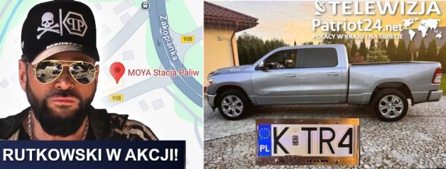 [VIDEO] Skradziony Dodge Ram nr rej. KTR4! – Ślad urywa się na Zakopiance