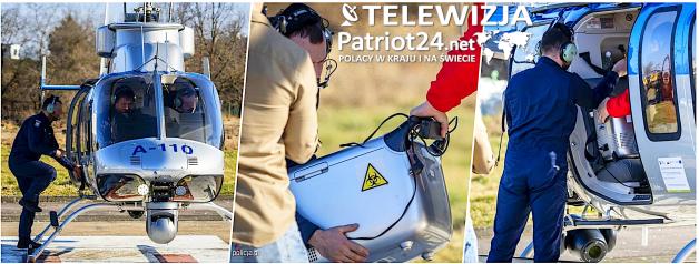[VIDEO] Minuty, które ratują życie – policyjni lotnicy w akcji transportu serca