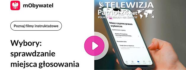 [VIDEO] Jak sprawdzić swoje miejsce głosowania i dane w rejestrze w usłudze Wybory?