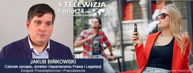 [VIDEO] E-papierosy i aromatyzowane saszetki nikotynowe mogą zniknąć z rynku. Ministerstwo Zdrowia chce całkowitego zakazu ich sprzedaży