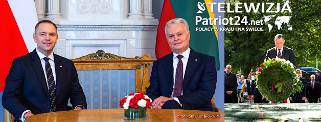 [VIDEO] Prezydent Karol Nawrocki na Litwie – rozmowy o współpracy i bezpieczeństwie